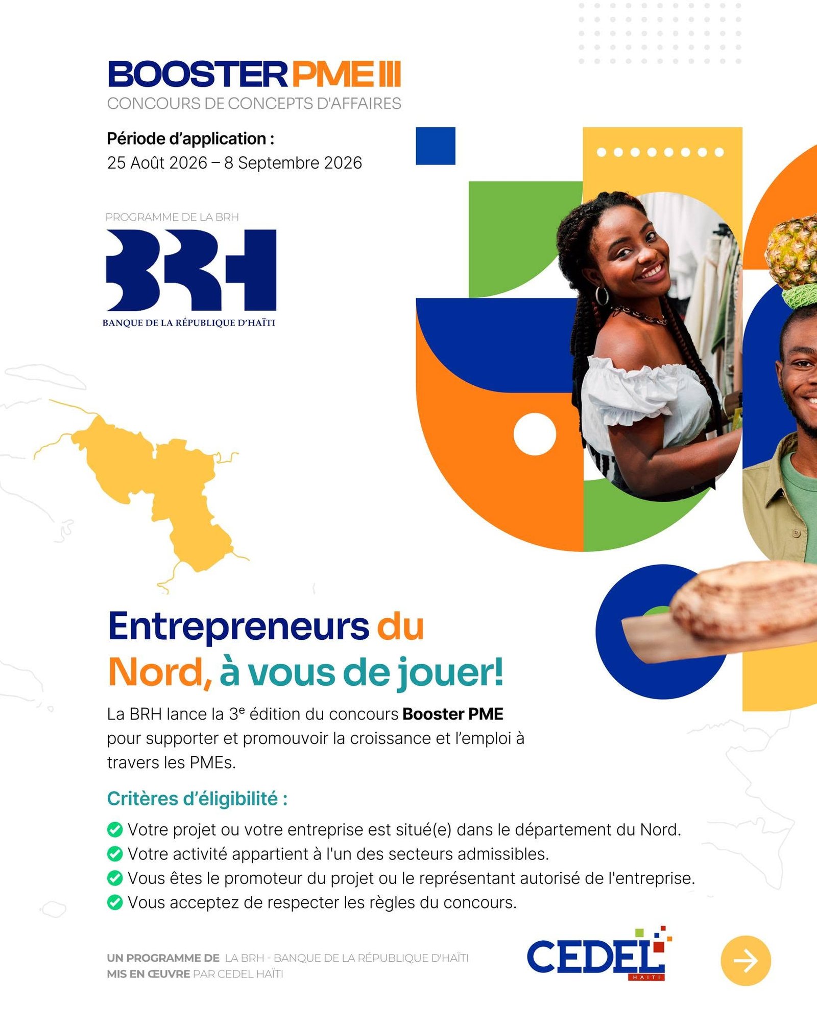 Concours de concepts d’entreprise pour le département du Nord
